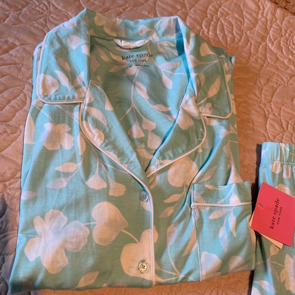 NWT Kate Spade Pajama Set 93% Modal XL - Picture 5 of 8